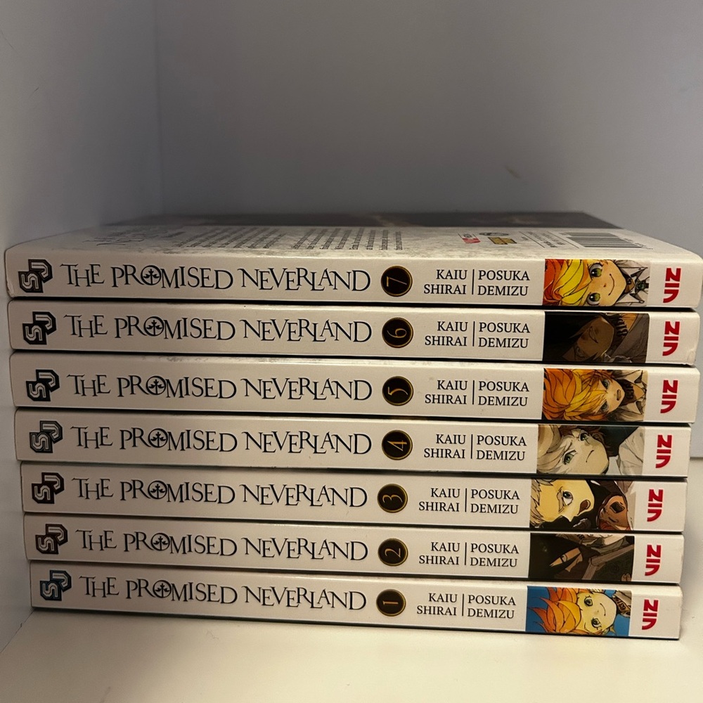 The Promised Neverland Manga Vol 1-7